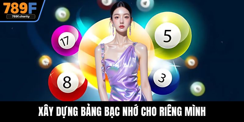 Xây dựng bảng bạc nhớ cho riêng mình